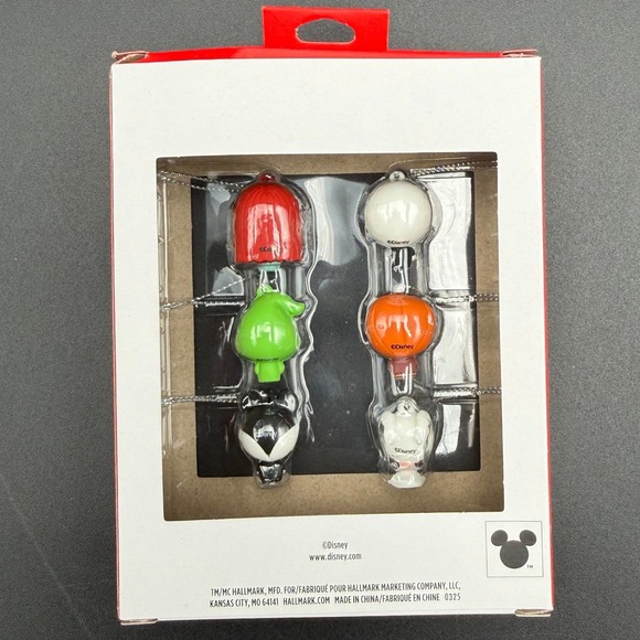 Hallmark Disney The Nightmare Before Christmas Mini Ornaments Set of 6 New - Picture 3 of 10